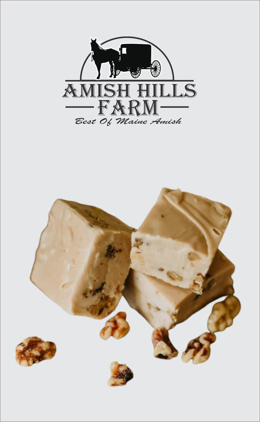 Maine Maple Walnut Fudge