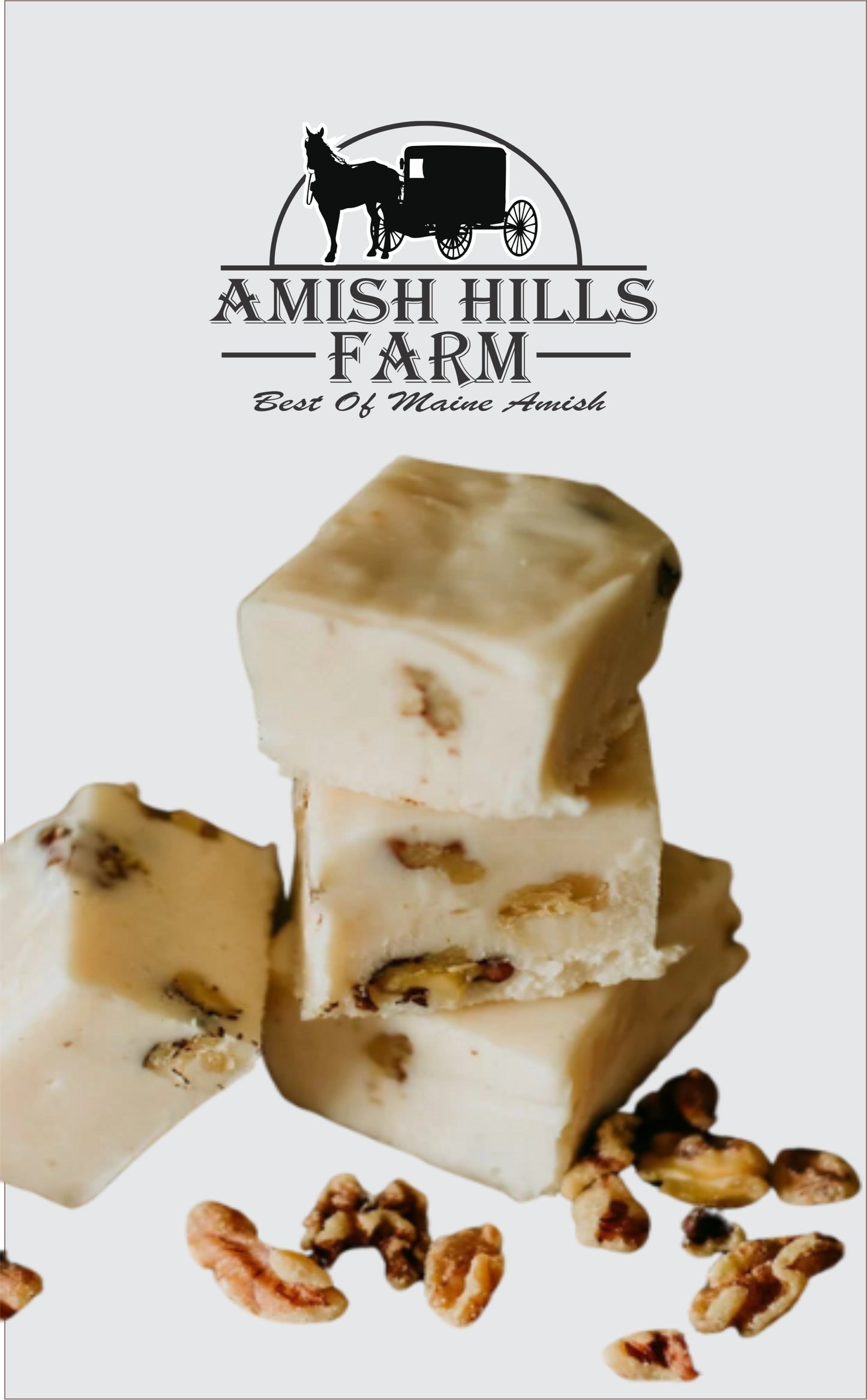 Vanilla Walnut Fudge